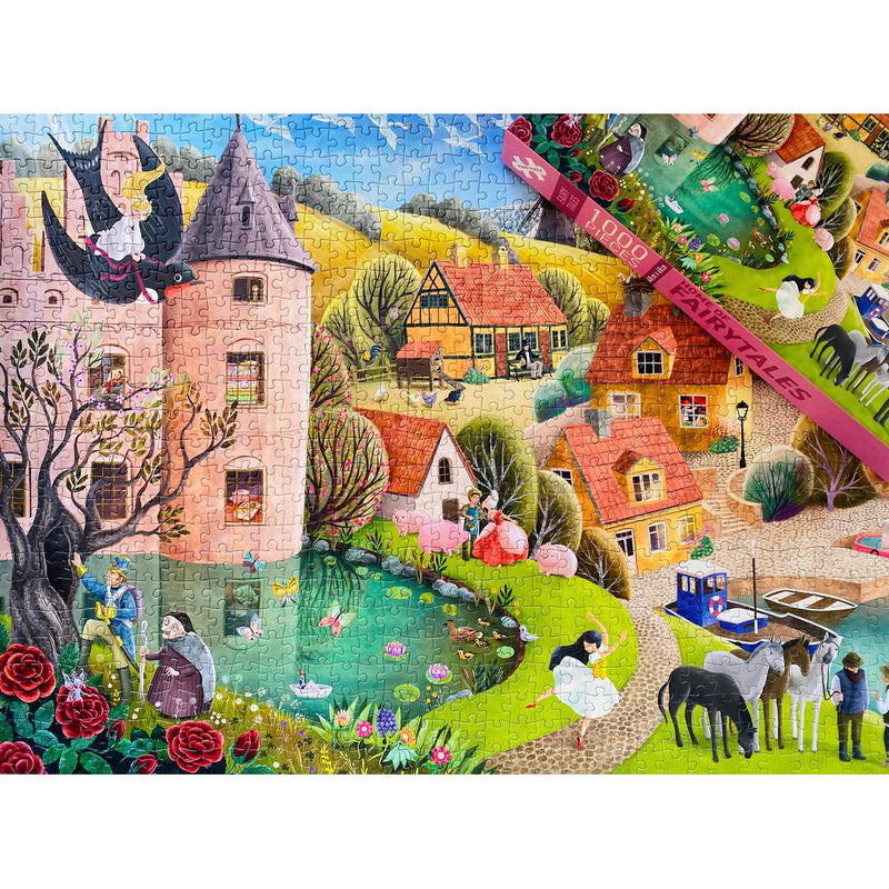 Home of Fairytales 1000 piece jigsaw puzzle-Puslespill-Penny Puzzle-Kvalitetstid AS