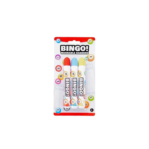 Bingo | Markører | 3stk | Rød, Gul, Blå-Bingo tilbehør-Engelhart-Kvalitetstid AS