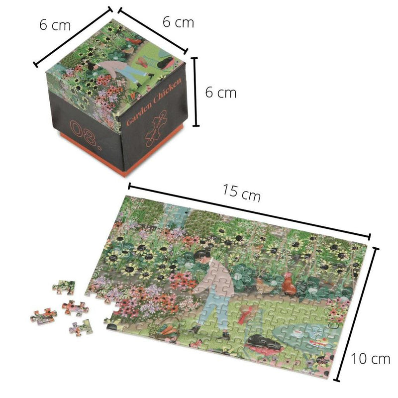 Garden Chicken 150 pcs cute minipuzzle from Penny Puzzle-Puslespill-Penny Puzzle-Kvalitetstid AS