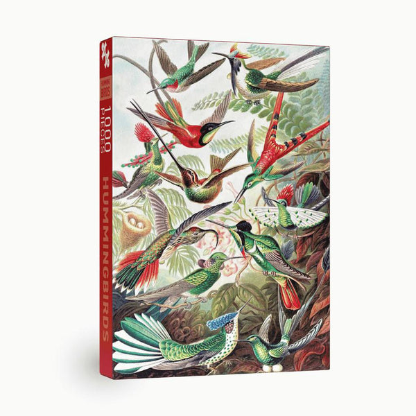 Hummingbirds 1000 piece Vintage jigsaw puzzle-Puslespill-Penny Puzzle-Kvalitetstid AS