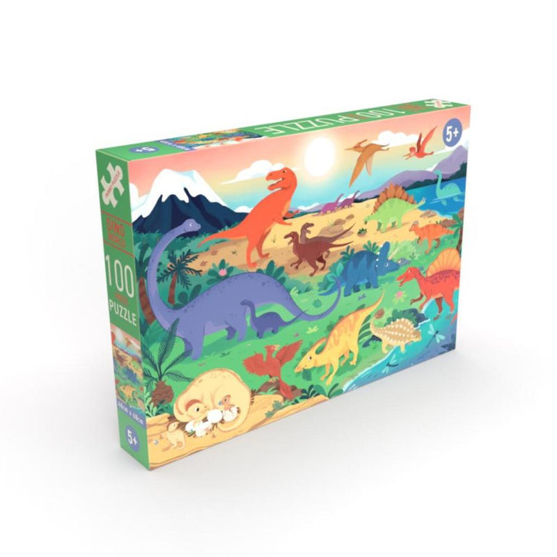 DINO WORLD-Puslespill-Penny Puzzle-Kvalitetstid AS