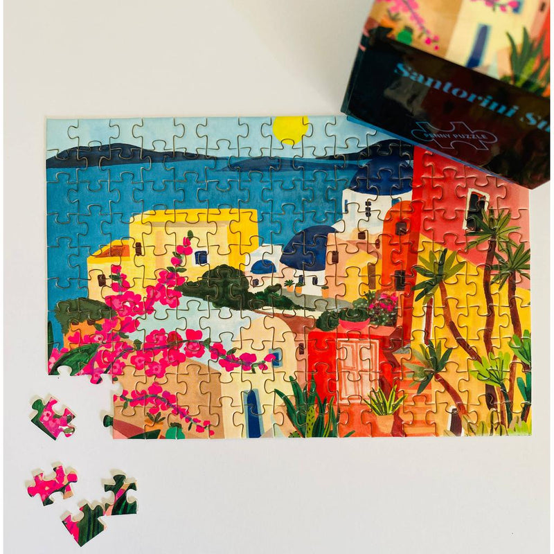 Santorini Sun 150 pcs cute minipuzzle from Penny Puzzle-Puslespill-Penny Puzzle-Kvalitetstid AS