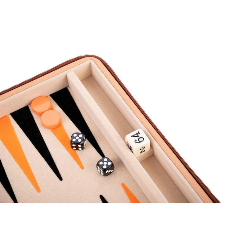 Backgammon | Reisevariant | Beige-Backgammon-Engelhart-Kvalitetstid AS