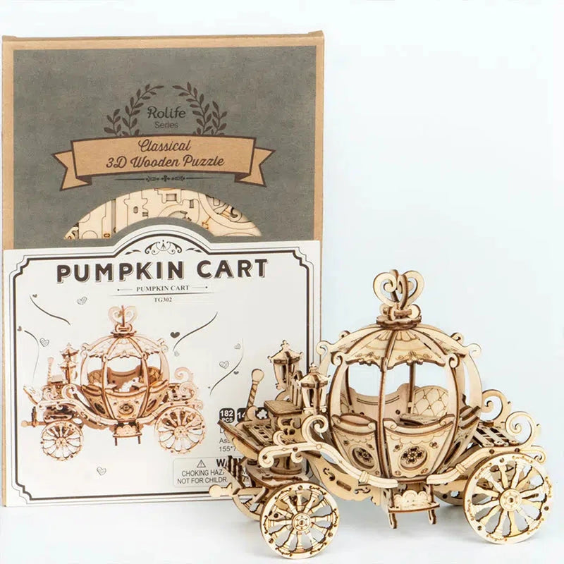 Pumpkin Cart | Gresskarvogn-Robotime-Kvalitetstid AS