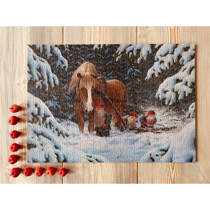 INTO THE WOODS 500 piece jigsaw puzzle by Penny Puzzle-Puslespill-Penny Puzzle-Kvalitetstid AS