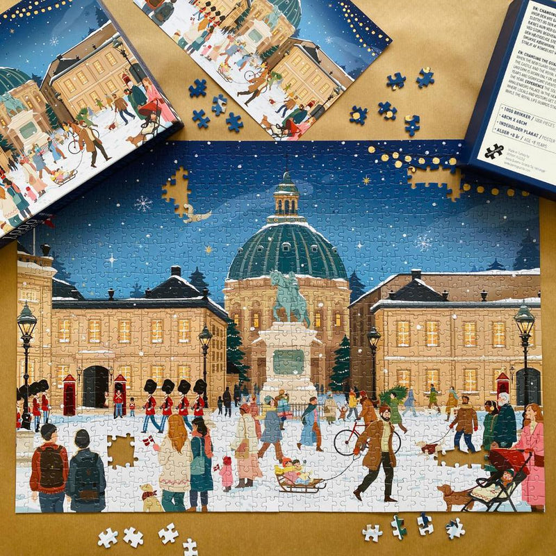 Changing the Guard 1000 piece jigsaw puzzle-Puslespill-Penny Puzzle-Kvalitetstid AS