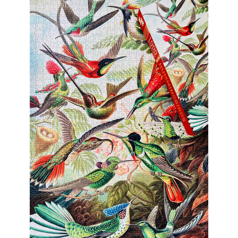 Hummingbirds 1000 piece Vintage jigsaw puzzle-Puslespill-Penny Puzzle-Kvalitetstid AS