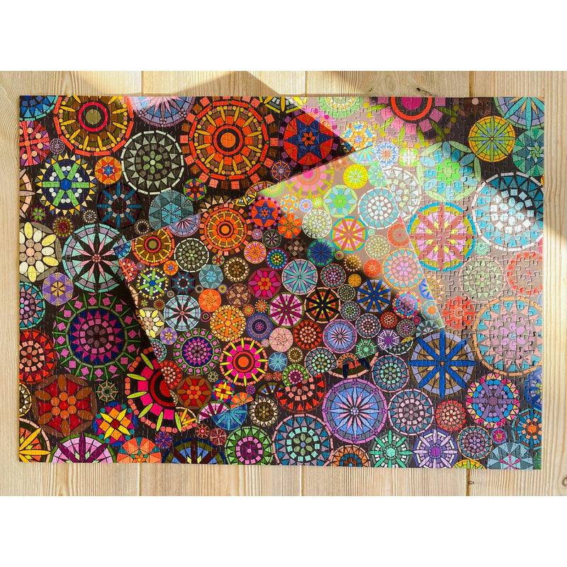 Mosaic Studio 1000 piece jigsaw puzzle-Puslespill-Penny Puzzle-Kvalitetstid AS