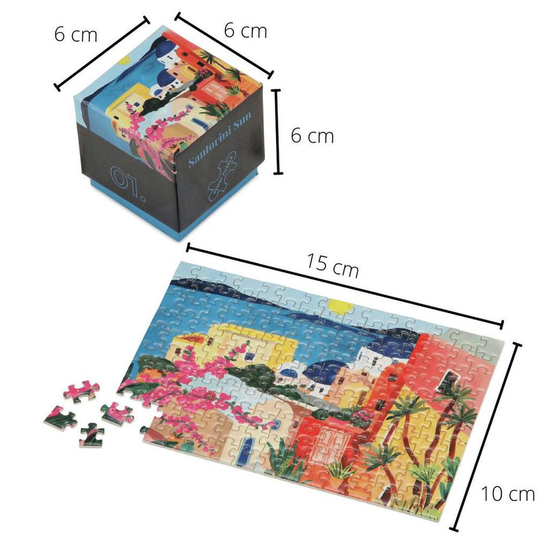 Santorini Sun 150 pcs cute minipuzzle from Penny Puzzle-Puslespill-Penny Puzzle-Kvalitetstid AS