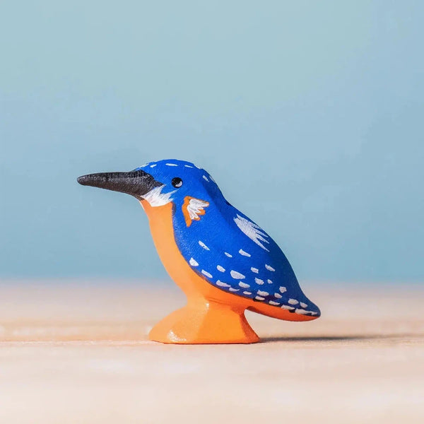 Trefigur | Isfugl | Kingfisher-Trefigurer-Bumbu Toys-Kvalitetstid AS